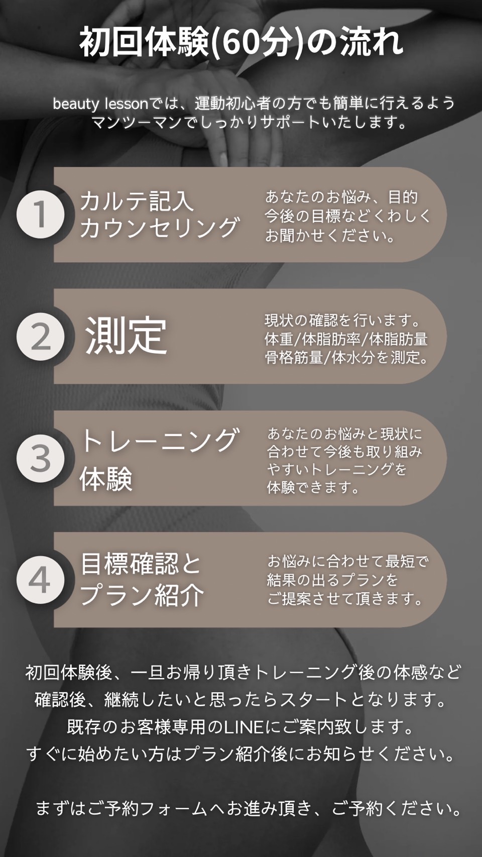 初回体験の流れ